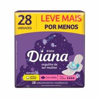 Diana Noturno Suave C/abas 28 Unidades