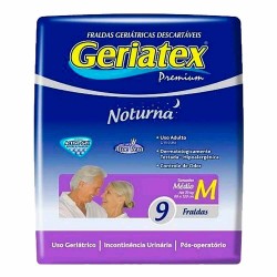 Geriatex Fralda Premium Not 9 Unidades (m)
