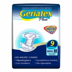 Geriatex Fralda Adulto 9 Unidades (m)