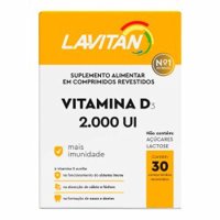 Lavitan Vitamina D 2000ui C/ 30 Comprimidos