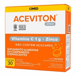 Aceviton C Zinco Eferv C/30 Comprimidos