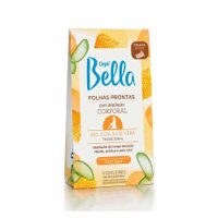 Depil Bella Folhas Pront Facial Mel E Aloe 16 Unidades