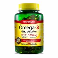 Maxinutri Omega 3 1000mg C/300  Capsulas
