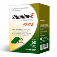 Maxinutri Vitamina E 400mg C/60  Capsulas