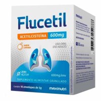 Maxinutri Flucetil 600ml C/16env Laranja 5g