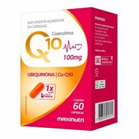 Maxinutri Coenzima Q-10 Gold 100mg C/60  Capsulas