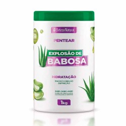 Beleza Natural Cr Pent Cachos Explosao Babosa 1kg