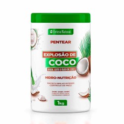 Beleza Natural Cr Pent Cachos Explosao Coco 1kg