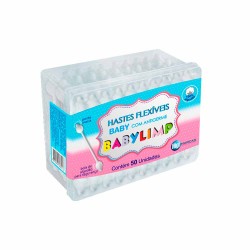 Babylimp Hastes Baby Flexiveis 50 Unidades
