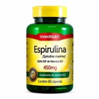 Maxinutri Espirulina 450mg C/60  Capsulas (r)
