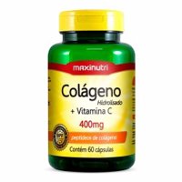 Maxinutri Colageno+vitamina C 400mg C/60  Capsulas (r)