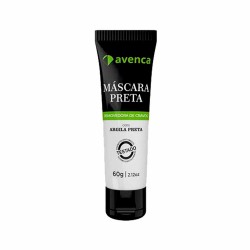 Avenca Masc Preta Remov De Cravos C/argila Preta 60g