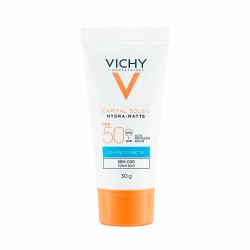 Vichy Capital Soleil Gel Creme Hydra Mate Sem Cor Fps50 30g