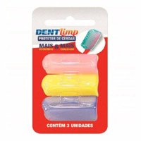Dentlimp Protetor De Cerdas 3 Unidades