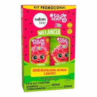Salon Line Kit Kids Sh 300ml+cond 200ml Melancia