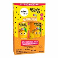 Salon Line Kit Kids Sh 300ml+cond 200ml Maracuja