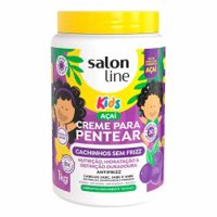Salon Line Cr Pent Kids Cachinhos Sem Frizz Acai 1kg